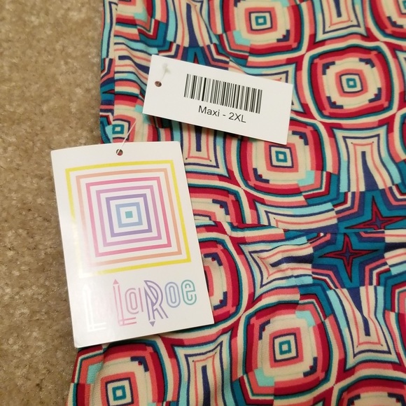 LaRoe NEW Colorful Skirt - Picture 2 of 3